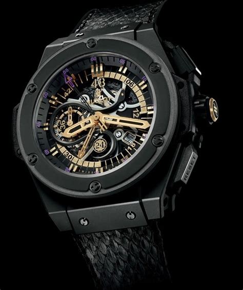 hublot king power black mamba